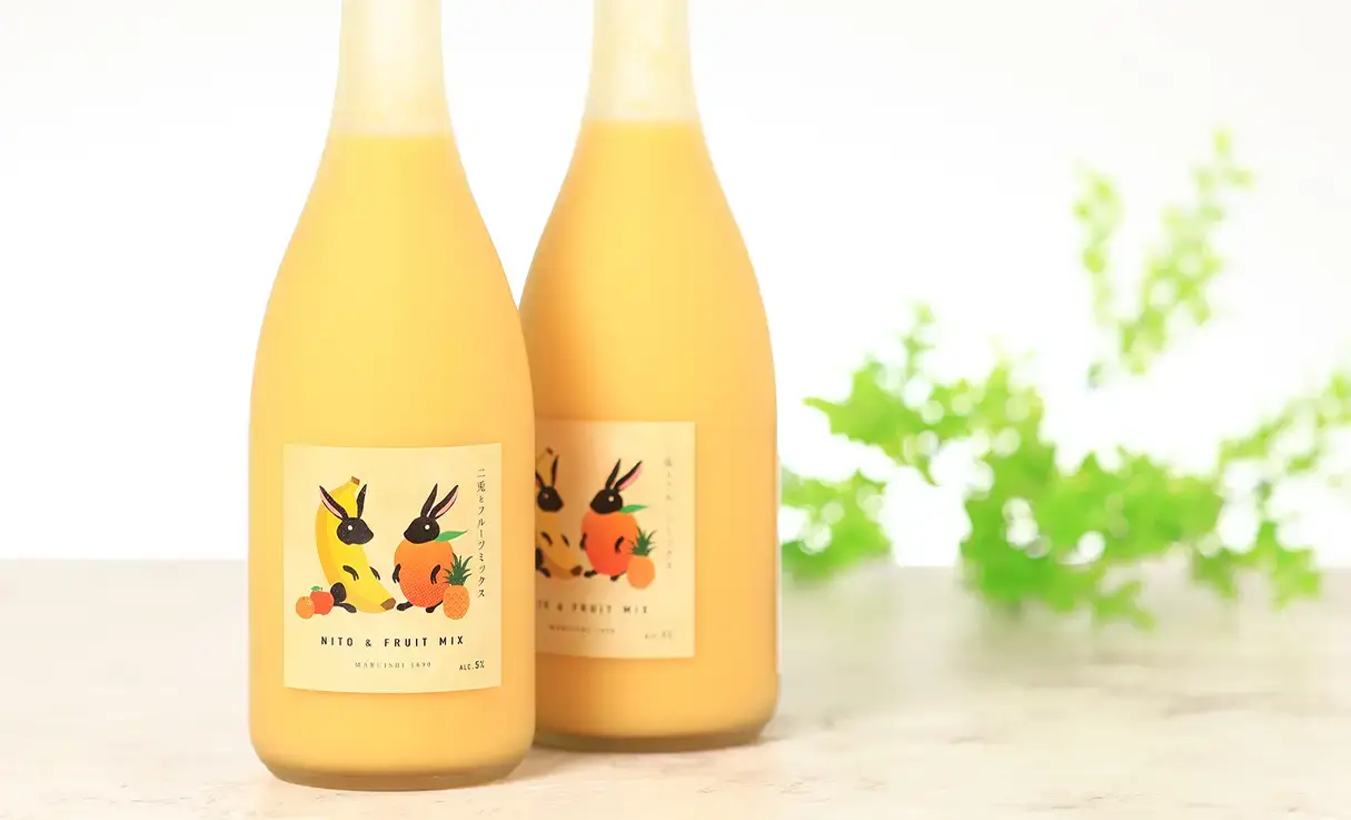 二兎とフルーツミックス 720ml | 丸石醸造（リキュール） | 酒専門店鍵や