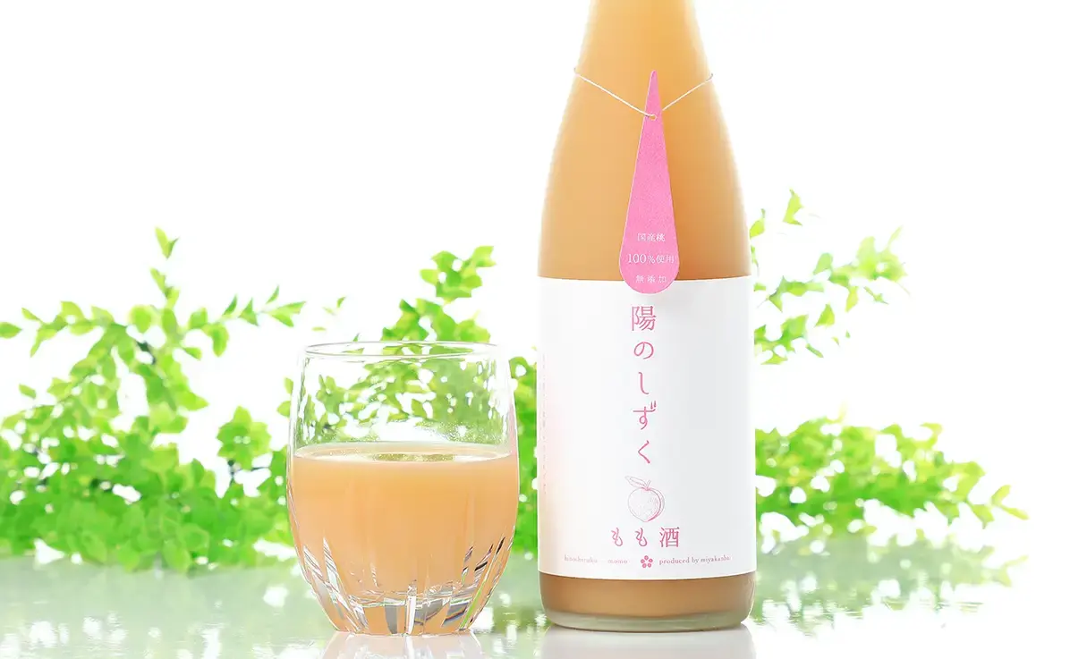 陽のしずく もも酒 720ml