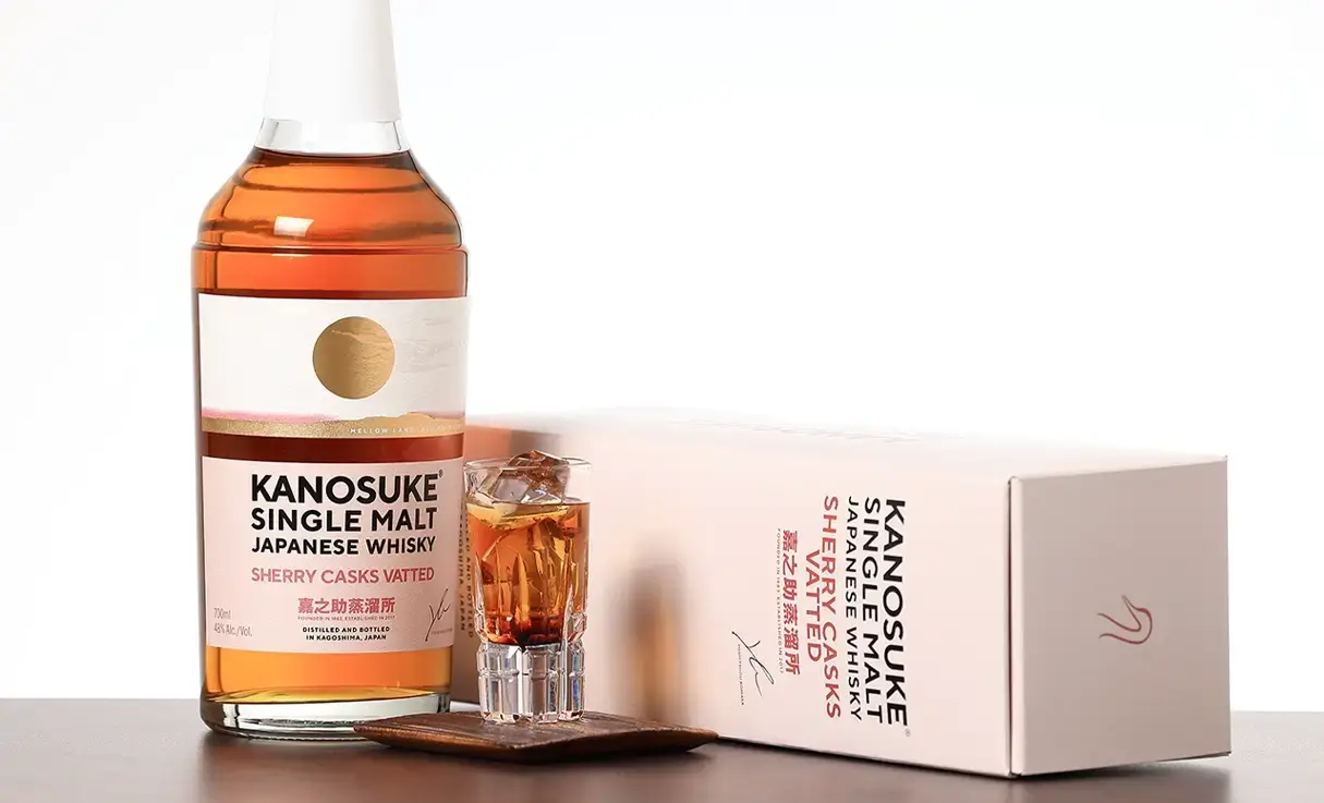 嘉之助 シングルモルト SHERRY CASKS VATTED 700ml | 国産ウイスキー
