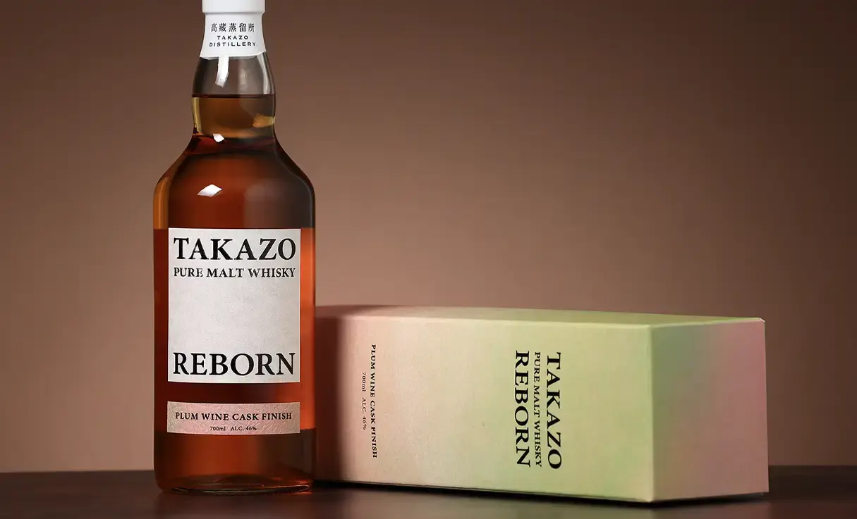 TAKAZO PURE MALT WHISKY PLUM WINE CASK FINISH 700ml | 国産