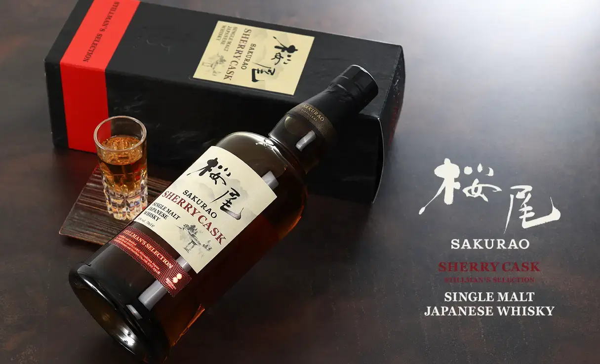 桜尾 シングルモルト ジャパニーズウイスキー SHERRY CASK 700ml