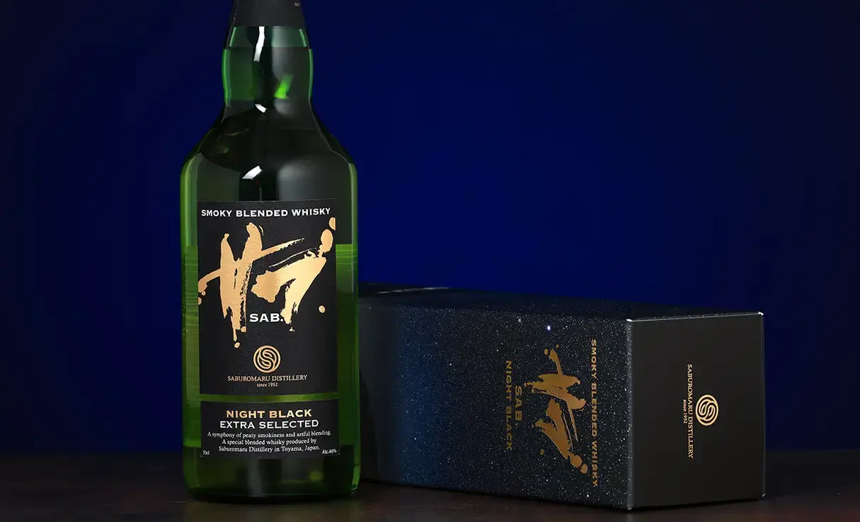 三郎丸 SAB.NIGHT BLACK 700ml | 国産ウイスキー | 酒専門店鍵や