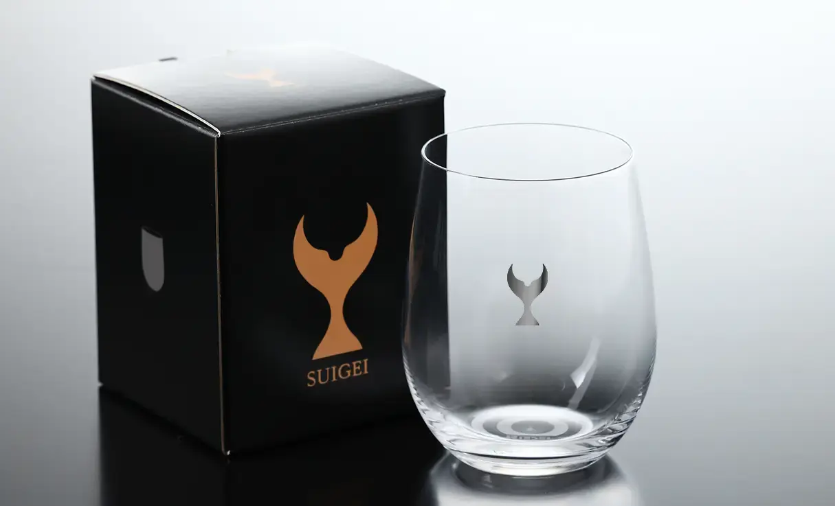 酔鯨 SUIGEI RIEDEL GLASS SILVER