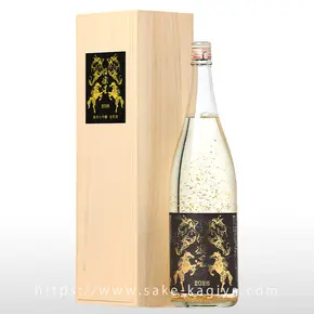 伯楽星 純米大吟醸 干支ボトル 金箔酒