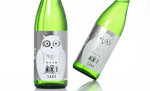 寒紅梅 純米吟醸 AKIフクロウ